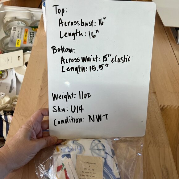 Midnight Sky Summertime Two Piece Set Beachwear Loungewear Size Large NWT - Picture 10 of 13